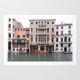 Grand Canal, Venice Art Print