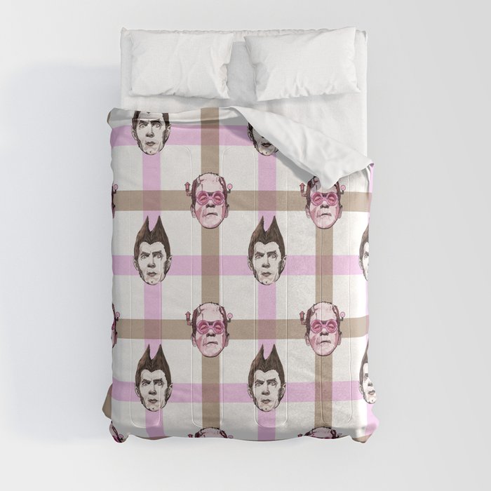 Frankenberry Chocula Plaid Comforter