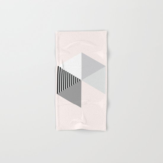 Minimalist Geometric Hand & Bath Towel
