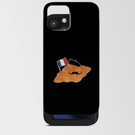Croissant France Lover Funny French Food iPhone Card Case
