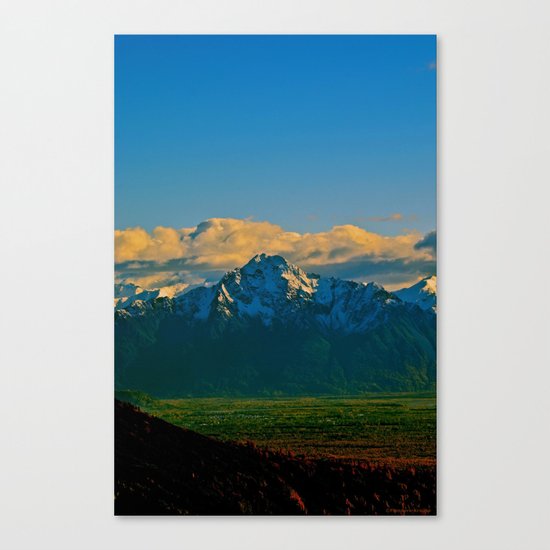 Pioneer Peak - Mat-Su Valley Canvas Print