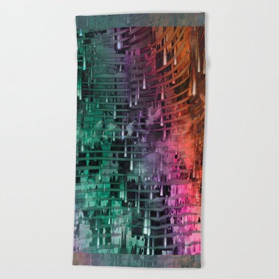 Spatial Factor 101 / Texture 30-10-16 Beach Towel