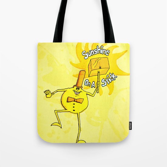 Sunshine on a stick. Time for Timer art series. Tote Bag