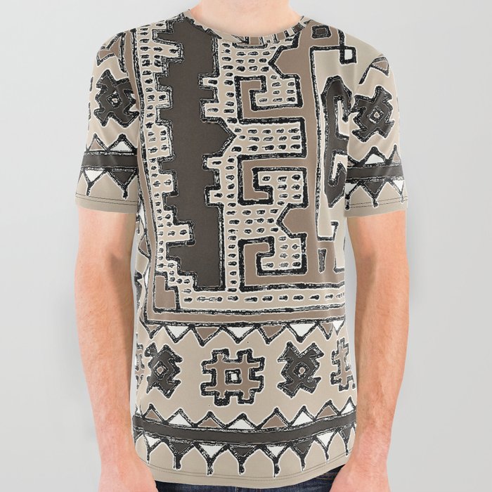 Bohemian rug 19. All Over Graphic Tee