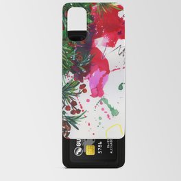 abstract christmas N.o 1 Android Card Case