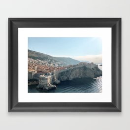 Dubrovnik Old Town, Croatia Framed Art Print