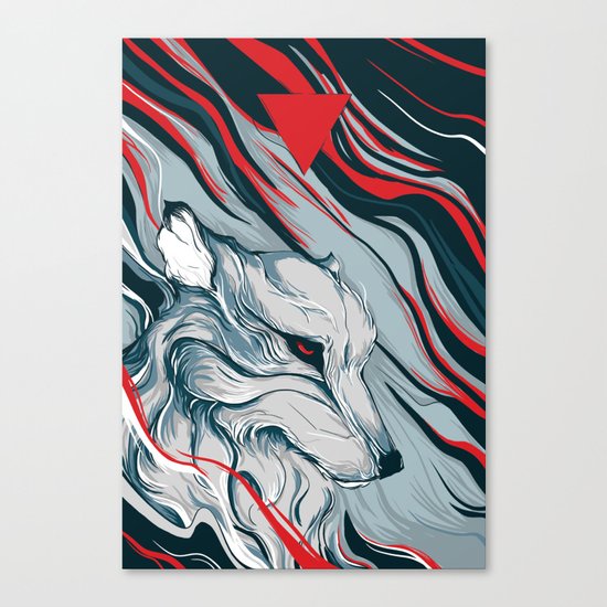 His master knows nothing Canvas Print