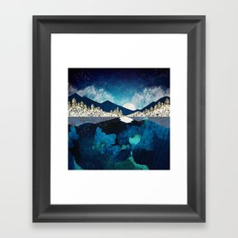Midnight Water Framed Art Print