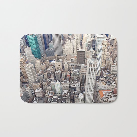 New York City color Bath Mat