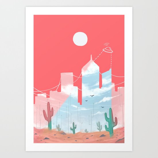 Signal Art Print