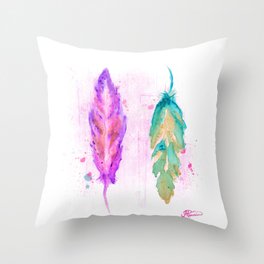 My Paintings Throw Pillow