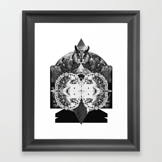 LIVE IN DREAMS Framed Art Print