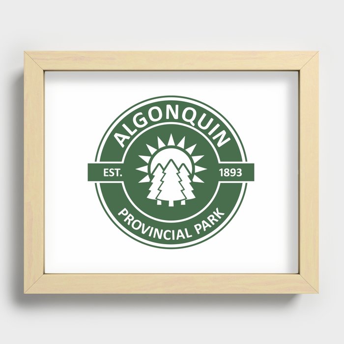 Algonquin Provincial Park Recessed Framed Print