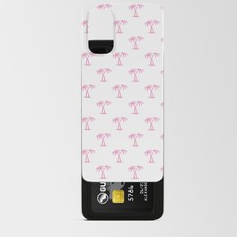 Pink Palm Trees Pattern Android Card Case