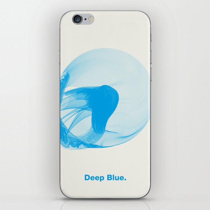 Deep Blue iPhone Skin