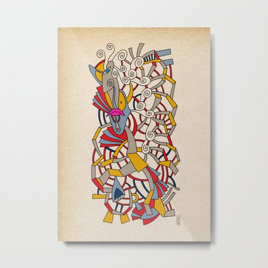 - let me pop - Metal Print