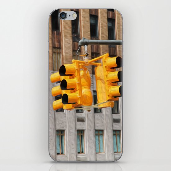 Traffic lights iPhone & iPod Skin