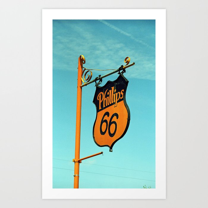 Route 66 - Gas Station 2007 Art Print