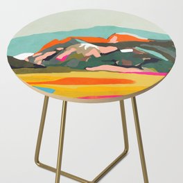 wanderlust abstract Side Table