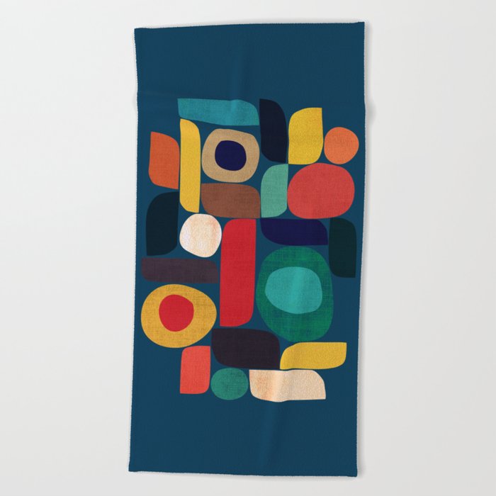 Miles and miles Beach Towel