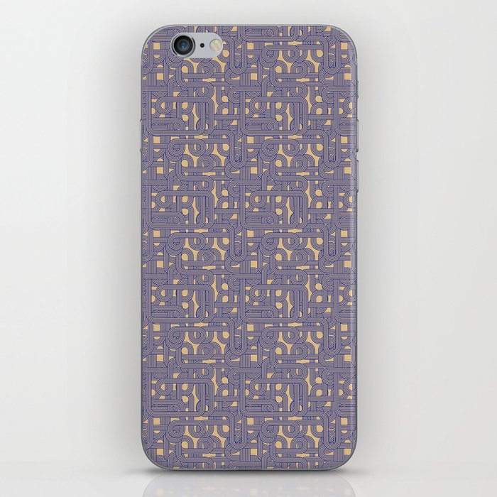 Geo Purple iPhone Skin