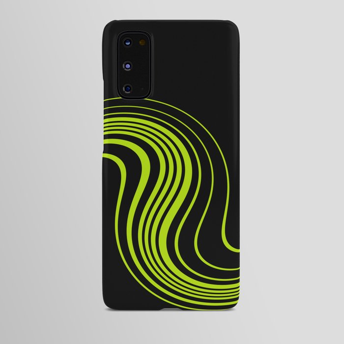 Simple Swirl - Lime Green Android Case