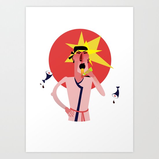 Wasabi! Art Print