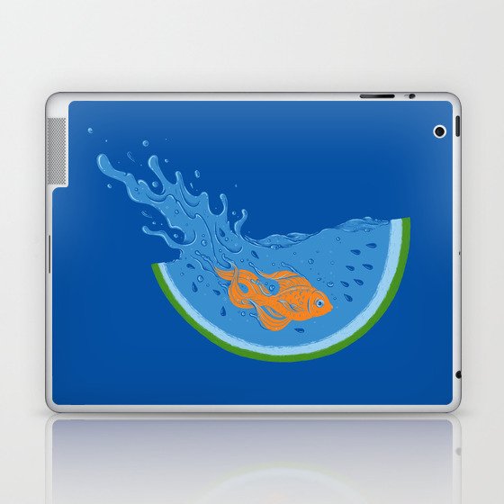 Watermelon Dive Laptop & iPad Skin
