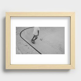 skateboard 2 Recessed Framed Print