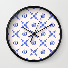 Vintage Delftware Wall Clock
