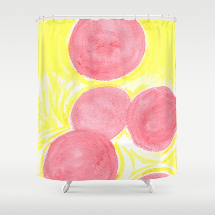 bubblegum bubbles Shower Curtain