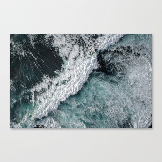 Ocean Wrath Canvas Print
