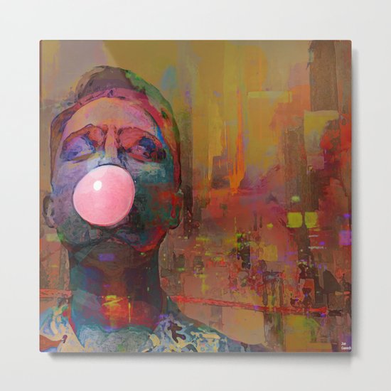 bubble gum boy Metal Print