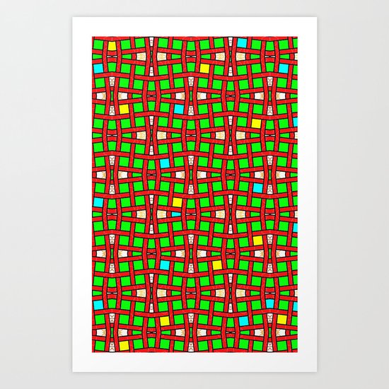 Retro Case Art Print