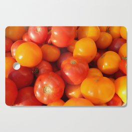 The food in the garden of fruits and vegetables Cutting Board