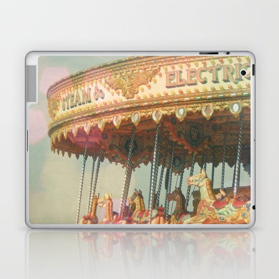 Circling Horses Laptop & iPad Skin