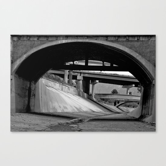 Under the Bridge Canvas Print