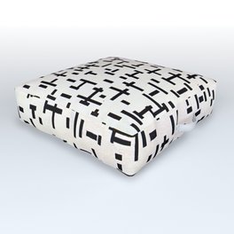 Piet Mondrian Line Composition Outdoor Floor Cushion