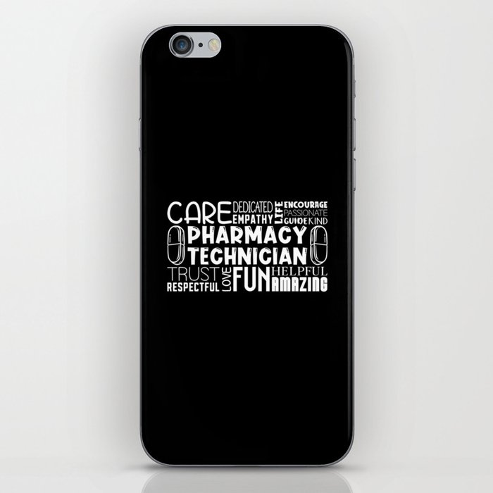 Pharmacy Tech Quote Medicine Technician Pharmacist iPhone Skin