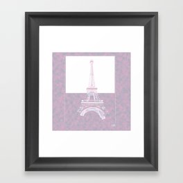 City of love - Paris Framed Art Print