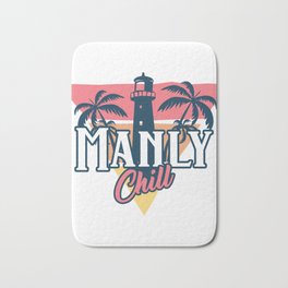 Manly chill Bath Mat