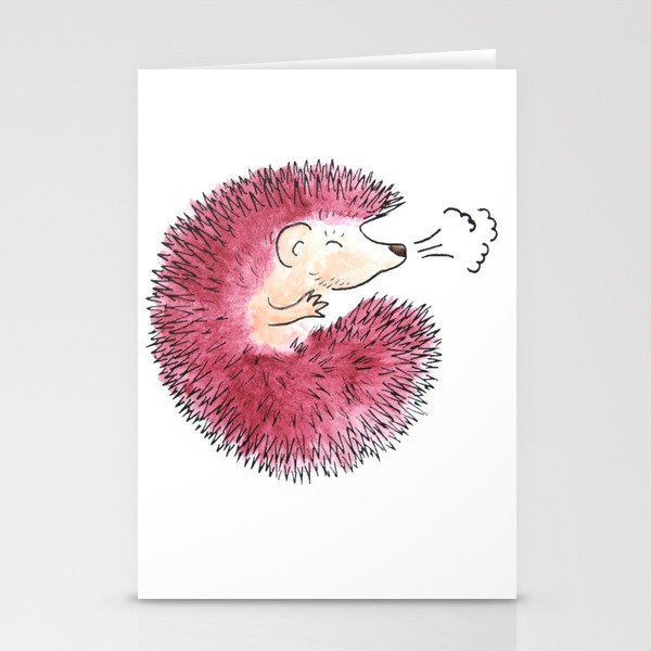 Hedgehog Sneeze Stationery Cards