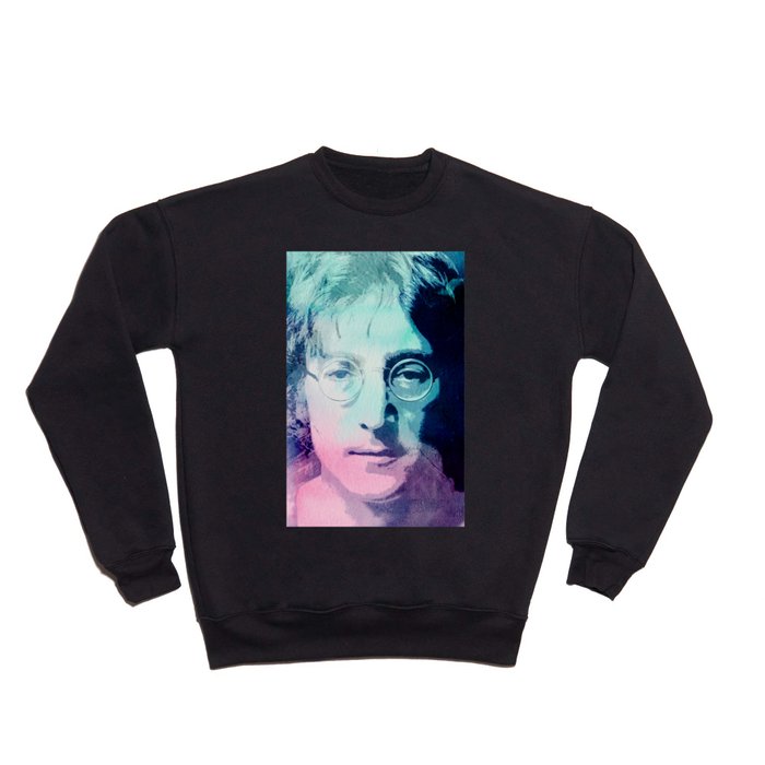 John Lennon Crewneck Sweatshirt by dada22 | Society6