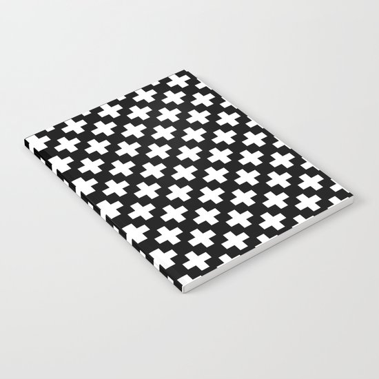 Plus black & white #2 Notebook