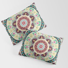 Sloth Yoga Medallion Pillow Sham