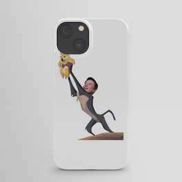 Elon Musk Holding Doge iPhone Case