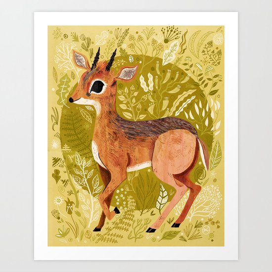 Dikdik! Art Print