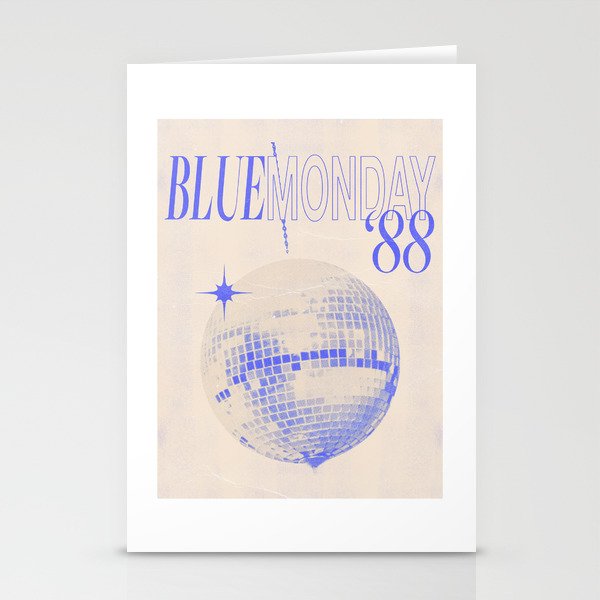 Blue Monday '88 Stationery Cards