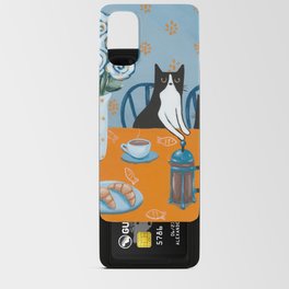 Cats and a French Press Android Card Case