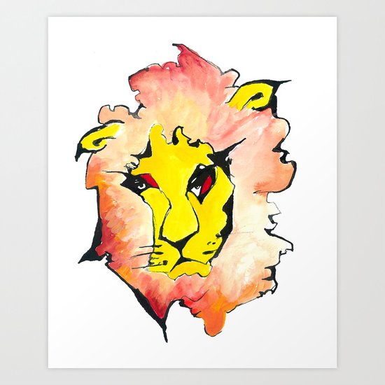 LION Art Print